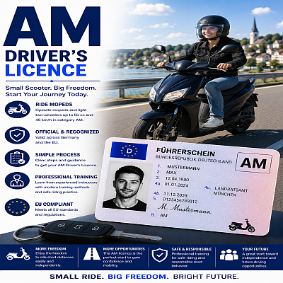 Buy AM Driver’s Licence in Germany