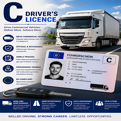 Buy C Driver’s Licence in Germany