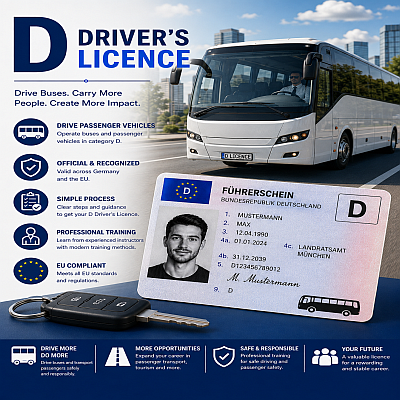 Buy D Driver’s Licence in Germany